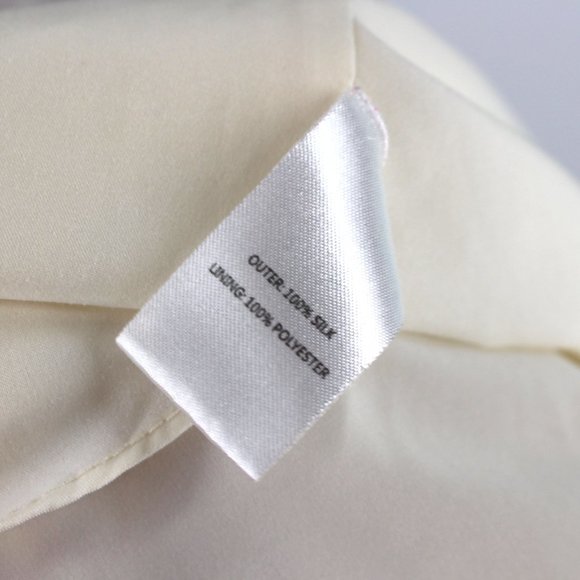 SALONI Agnes Multicolor Silk Crepe Dress 4 Tiered Ruffle Sleeveless Midi Small - Picture 9 of 9